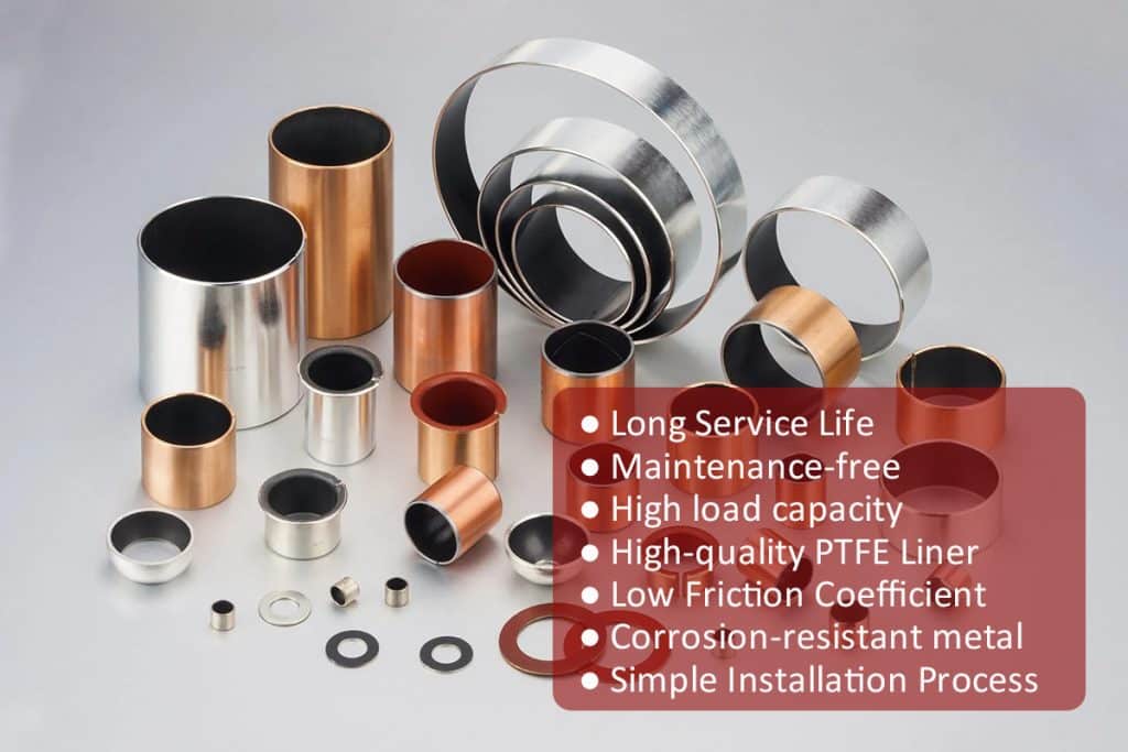 thumbnail image 2 of 10pcs SF-1 1015 Self-Lubricating Bearings - 10x12x15mm Sleeve Bushings 2 of 6