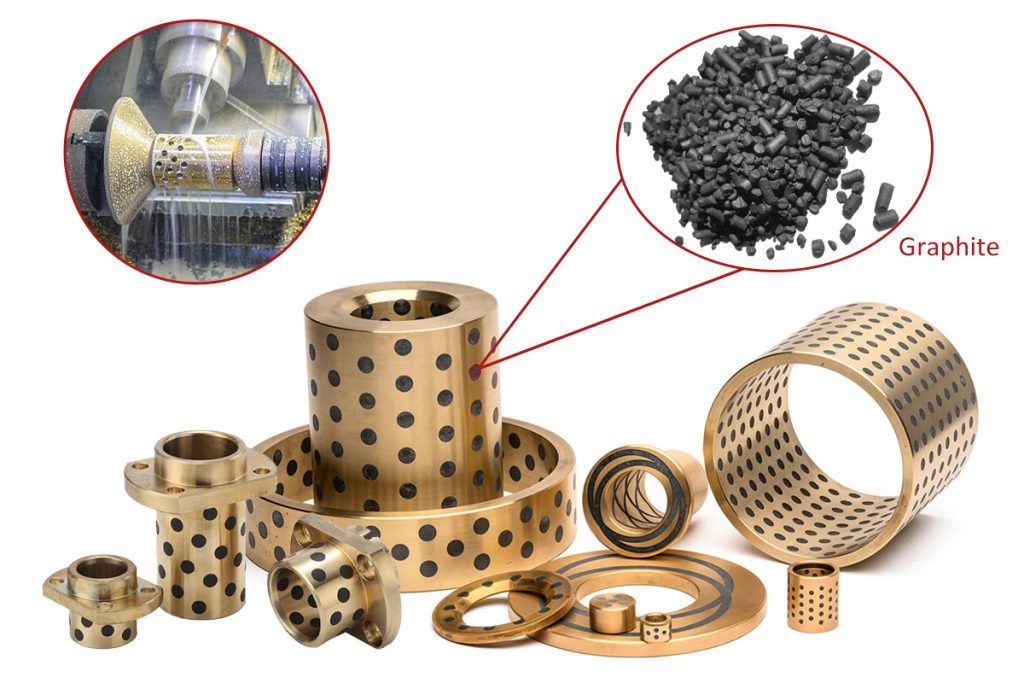 Graphite Impregnated Bronze Bushing