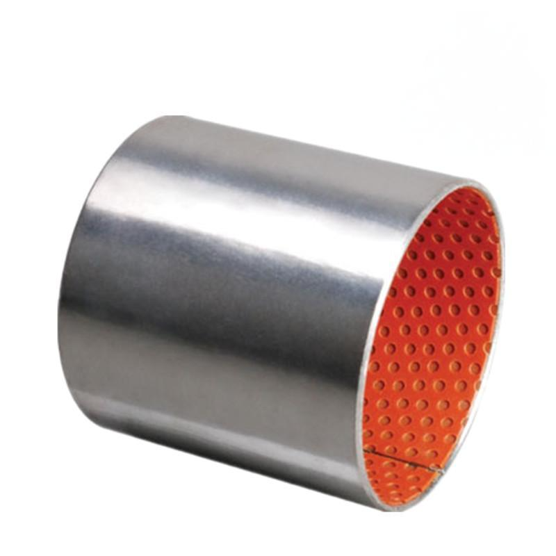 DX/SF-2T Tin-plated Steel-Based Boundary Lubricating Bushing (Red PTFE)