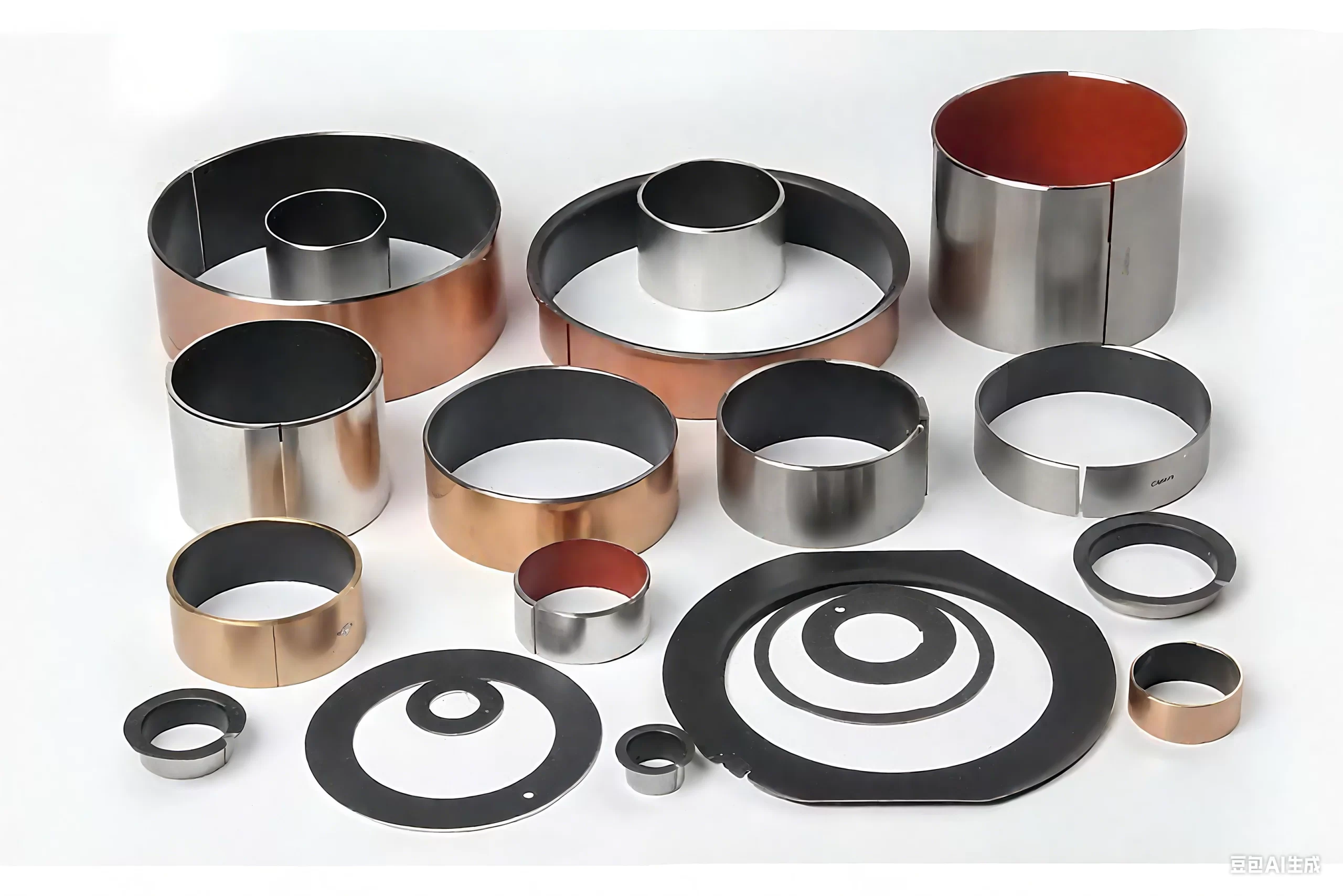 DU/SF-1 Self-Lubricating Bushing Solid Lubricated Bearing, Polymer Self-Lubricating Bearing, Self-Lubricating Plain Bearing