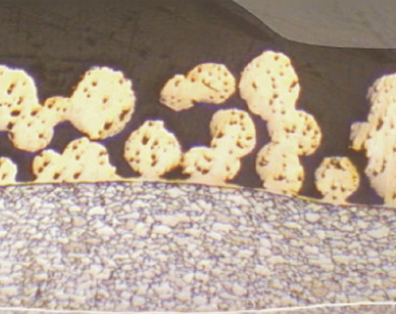 DX/SF-2 Copper-Plated Steel-Backed Boundary Lubricating Bushing (Black PTFE)