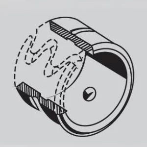 B Wrapped Steel Bushing