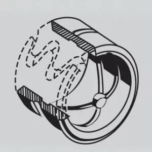 C Wrapped Steel Bushing