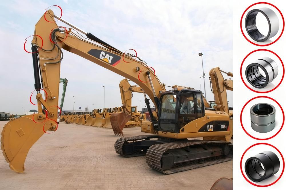 Excavator Boom Bushings: The Critical Link to Power and Precision