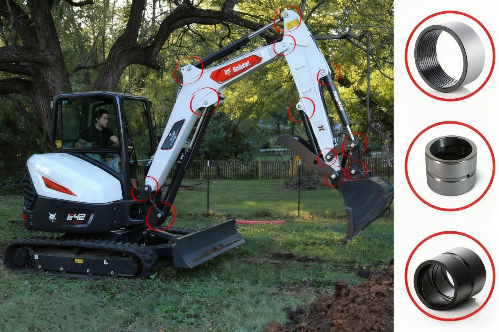 Excavator Boom Bushings: The Critical Link to Power and Precision