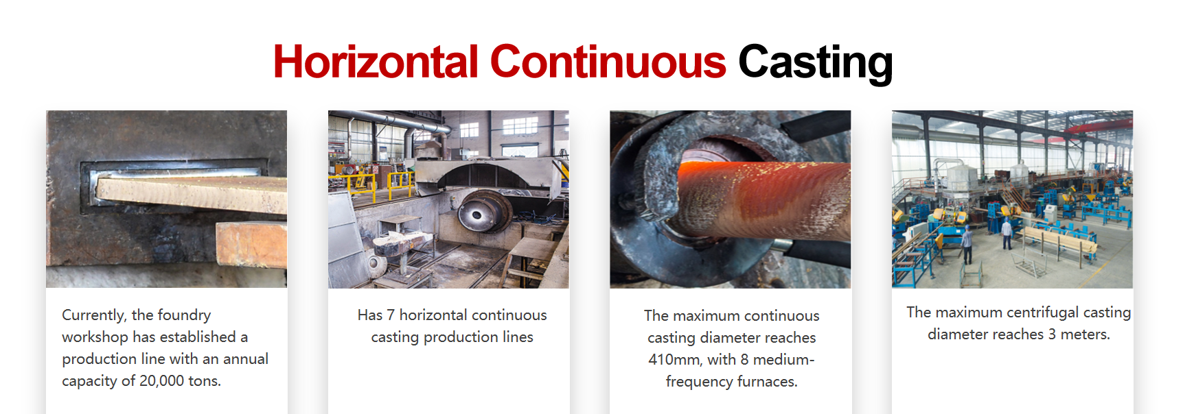 MYWAY Bushing: The Complete Manufacturing Journey of a Self-Lubricating Bushing Leader Introduction: The Foundation of Excellence Horizontal Continuous Casting