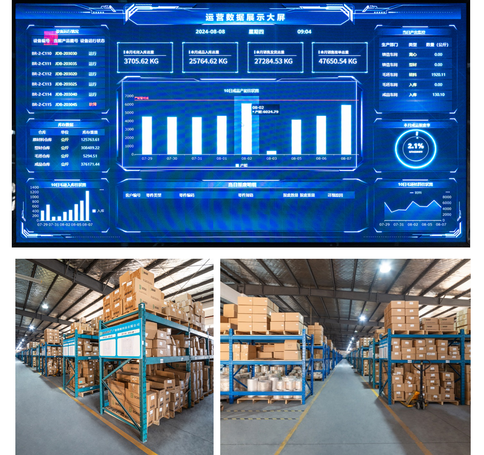 MYWAY Bushing: The Complete Manufacturing Journey of a Self-Lubricating Bushing Leader Introduction: The Foundation of Excellence Finished Goods Warehouse