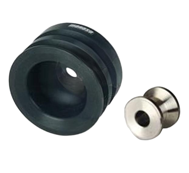 MO64551 - MOROSO CRANKSHAFT PULLEY BILLET DOUBLE GROOVE 4" 4 BOLT CLEVELAND