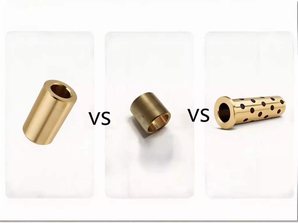 Bronze vs Brass vs Copper Bushing, What’s the difference? How to choose?