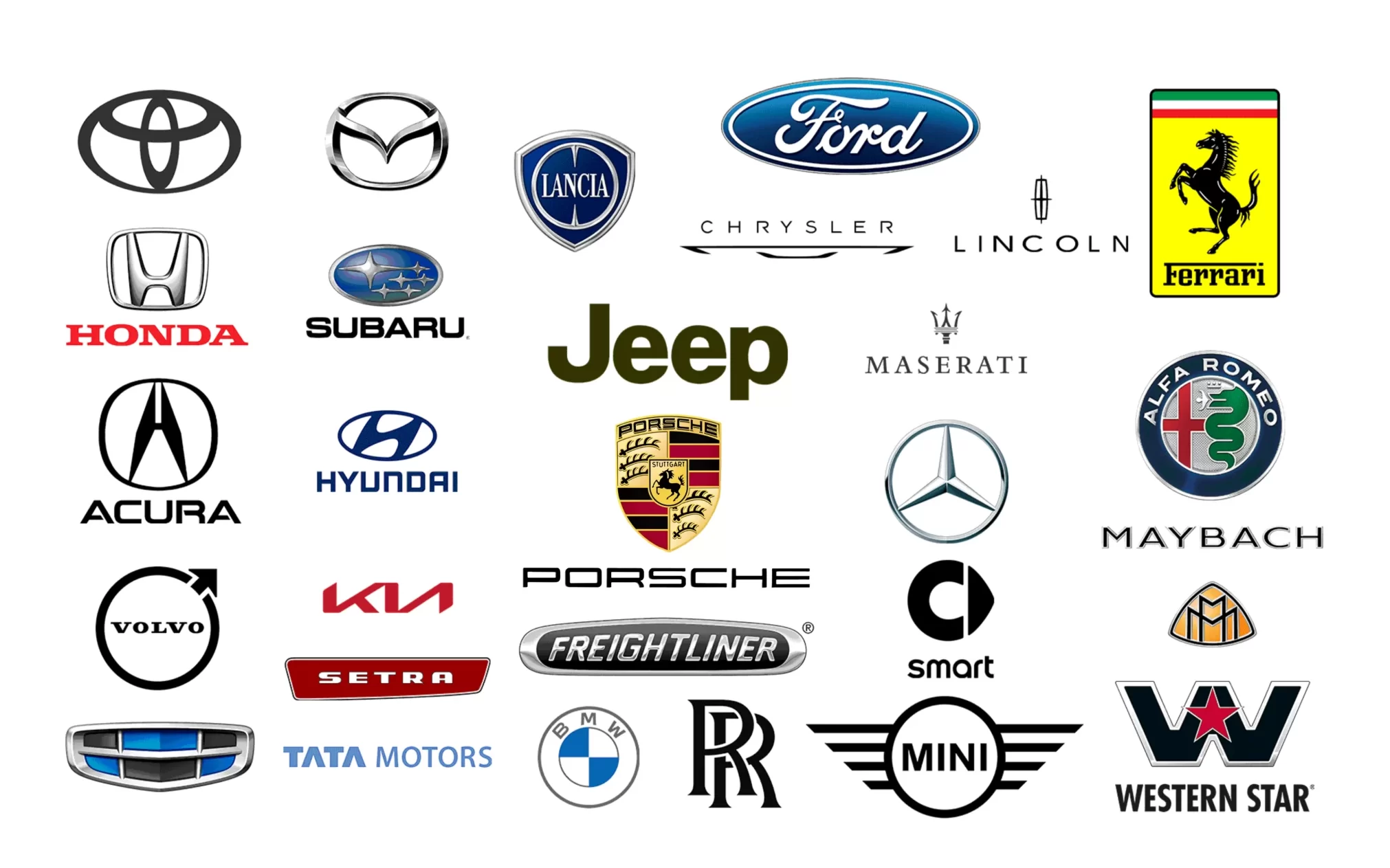 MYWAY Bushings Compatible Car Brands