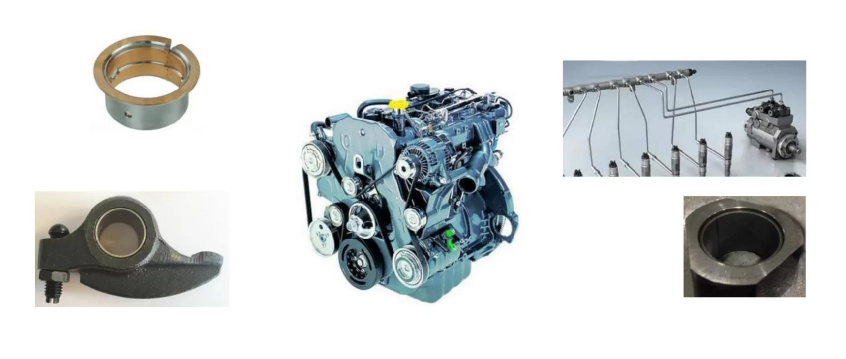 Automotive engine Camshaft & Valve Rocker Arm & High-Pressure Common Rail System bushings