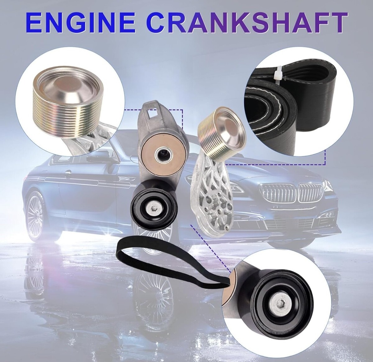 Truck Engine Tensioner Pulley Bushing