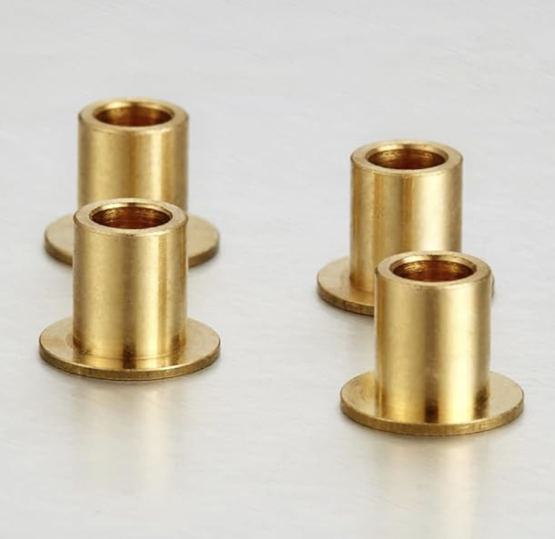 4Pcs Steering Front Knuckles Flange Brass Bushing for Axial SCX10 RC Car #1140