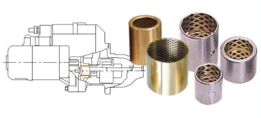 Component Category Specific Type / Model Product Series Name Starter Motor Bushing (Copper/Bronze) Graphite-Embedded (e.g., Metal Graphite Brush)