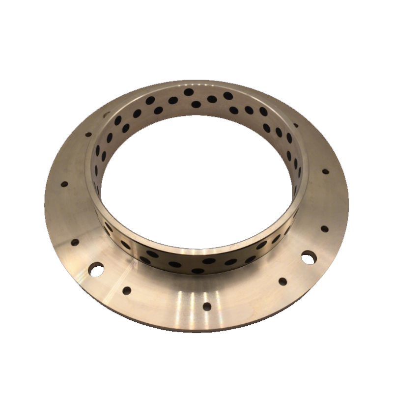 Oil Hole+Graphite Bronze Flange Bearing Bushing
