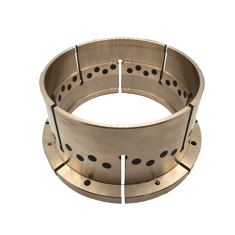 Special Shape Bronze Flange Bearing Bushing