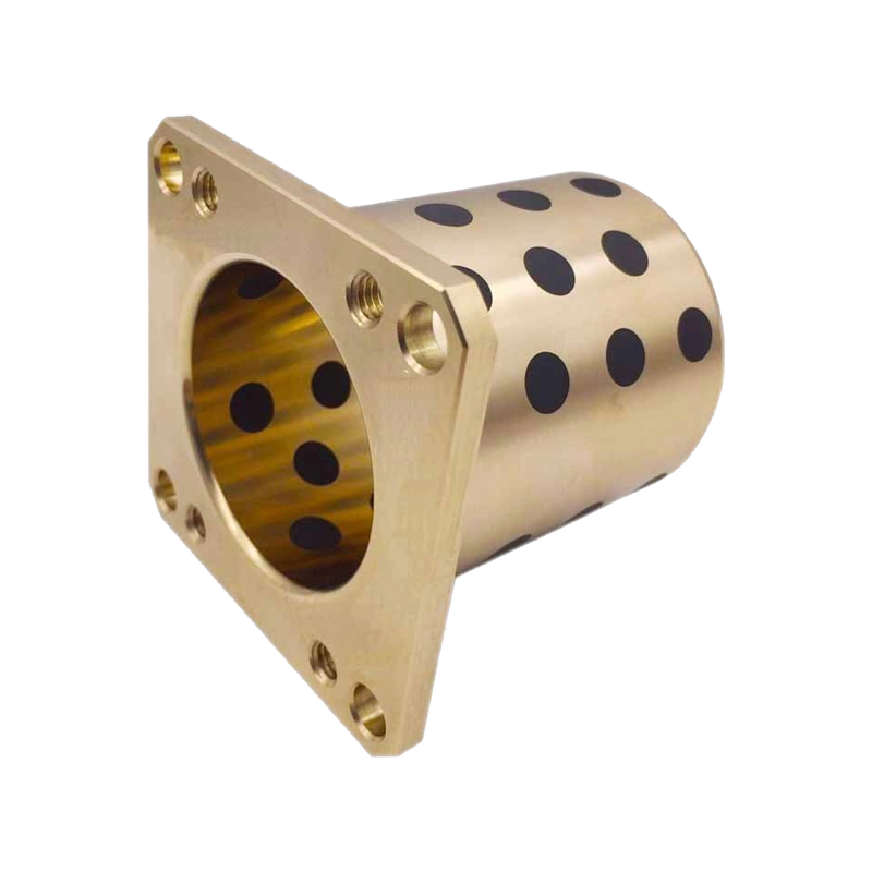 Oil Hole+Graphite Bronze Flange Bearing Bushing