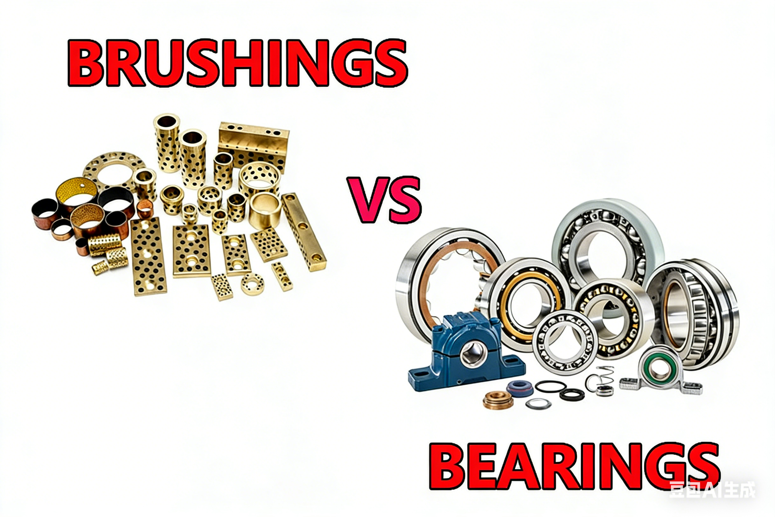 What is the Difference Between Bushing & Bearing?