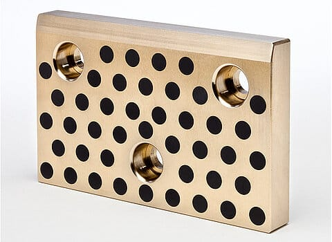 Slide Plates Self-Lubricating Bronze