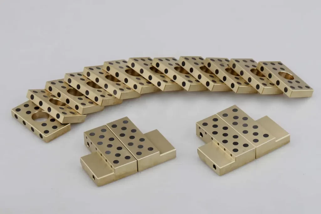 Slide Plates Self-Lubricating Bronze