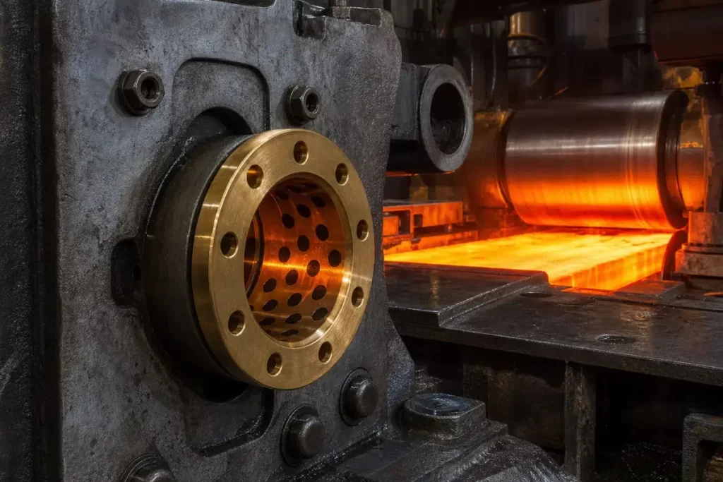 Copper Alloy Bushings for Rolling Mills: Comprehensive Material Selection and Application Adaptation to Ensure Efficient Mill Operation
