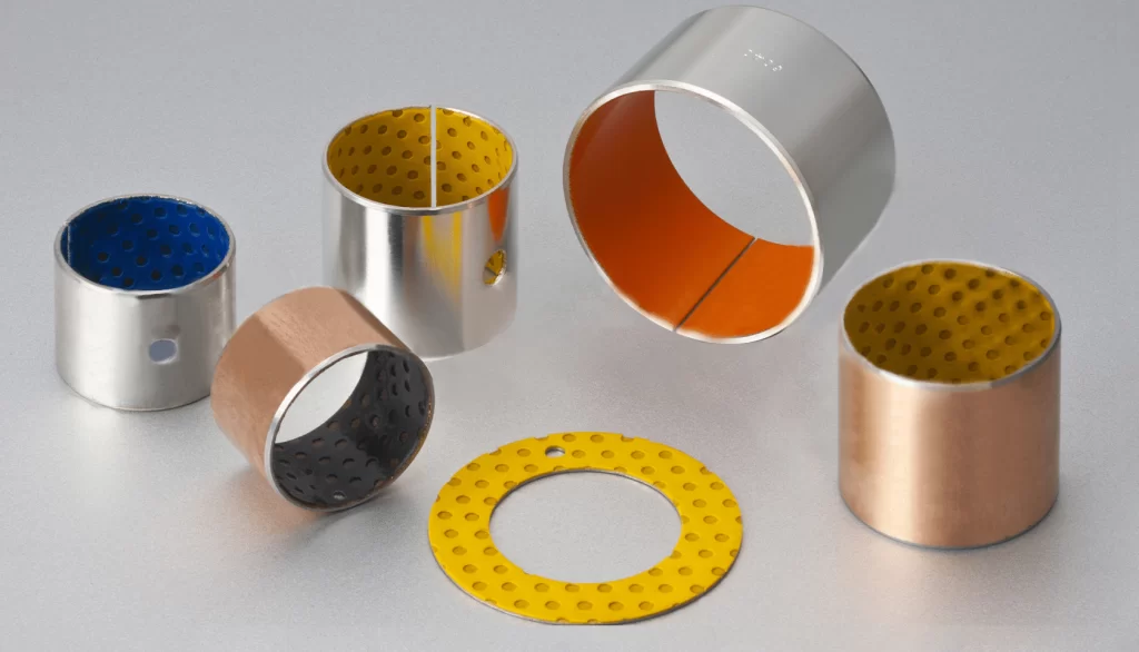 Low Friction Sliding Material Bushings