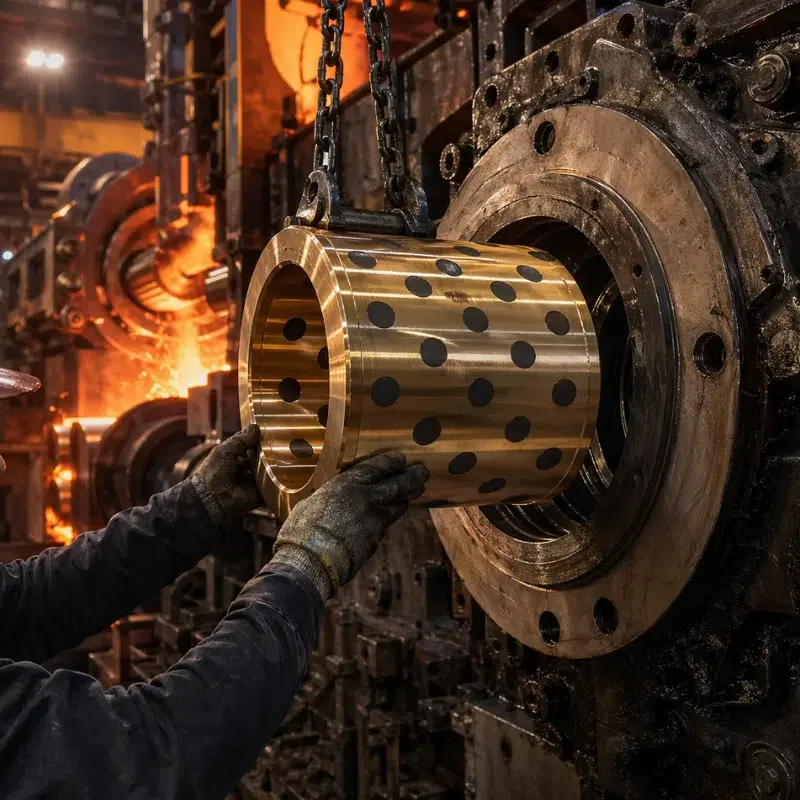 Copper Alloy Bushings for Rolling Mills: Comprehensive Material Selection and Application Adaptation to Ensure Efficient Mill Operation