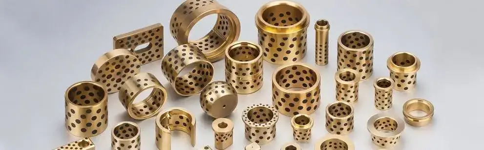 Graphite Plugged Bronze Bushings: Metallurgy, Solid-Lubricant Transfer, and Heavy-Duty Sliding Performance