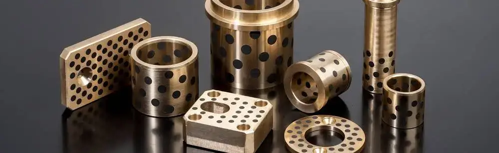 Graphite Plugged Bronze Bushings: Metallurgy, Solid-Lubricant Transfer, and Heavy-Duty Sliding Performance