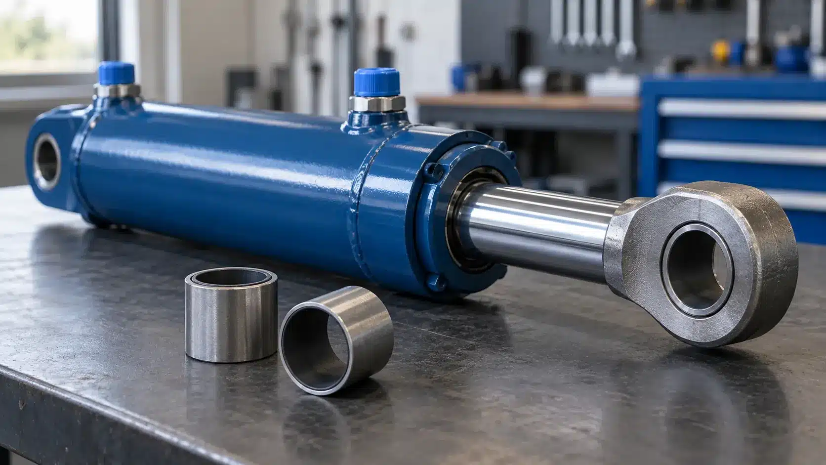 Self-Lubricating Bushings in Hydraulic Cylinders: The Complete Engineering Reference for Design, Selection & Maintenance