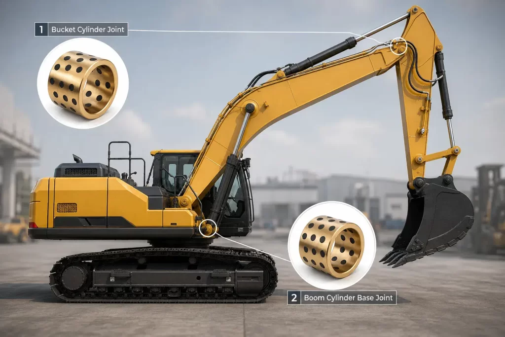 How to Choose the Right Excavator Bushing for Every Job: A Complete Material Selection Guide