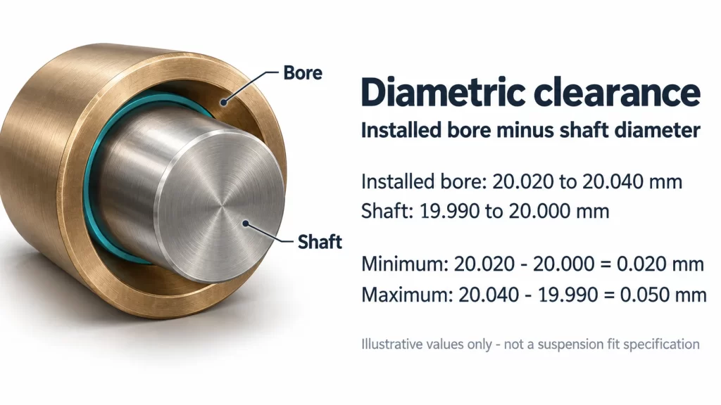 How Bushing Clearance Affects Suspension Movement