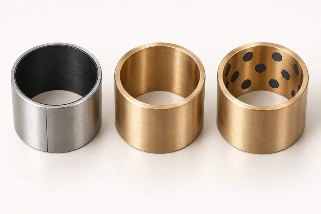 Flanged vs. Straight Bushings: Look at the Side of the Joint