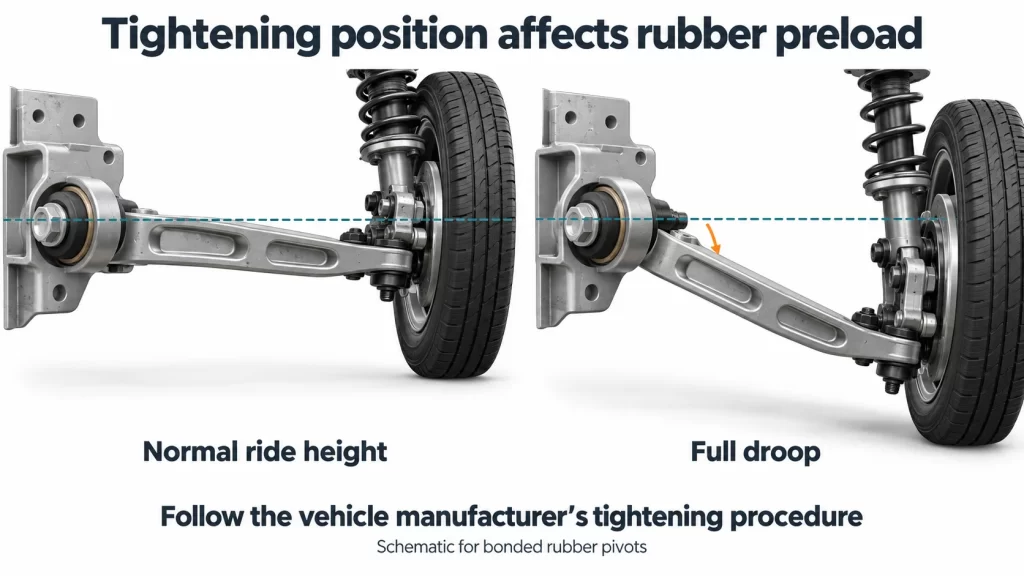 How Bushing Clearance Affects Suspension Movement