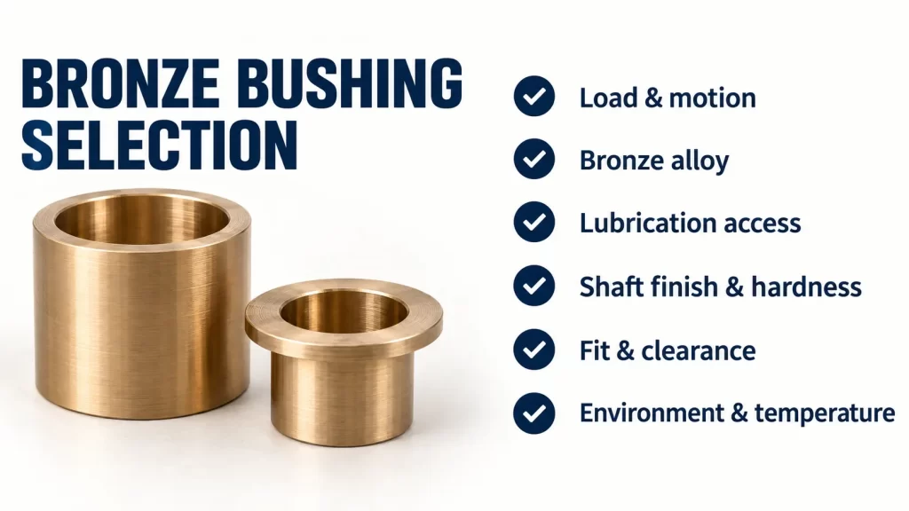 When Should You Choose a Bronze Bushing