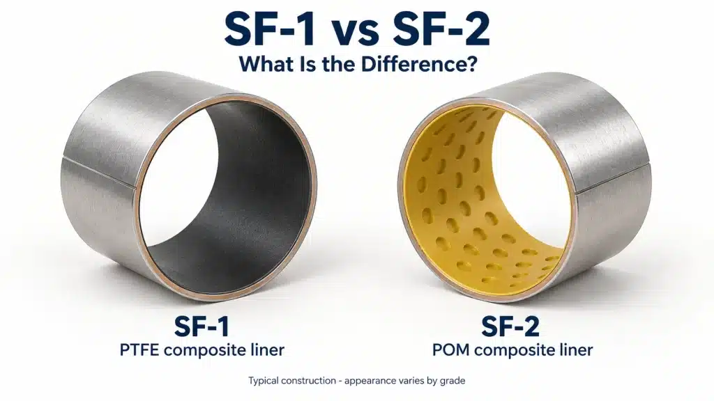 SF-1 vs SF-2: Which Self-Lubricating Bushing Is Right for Your Machine?