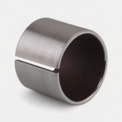 DU/SF-1S Stainless Steel-Backed Self-Lubricating Bushing (Black PTFE)
