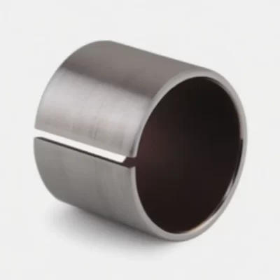 DU/SF-1S Stainless Steel-Backed Self-Lubricating Bushing (Black PTFE)