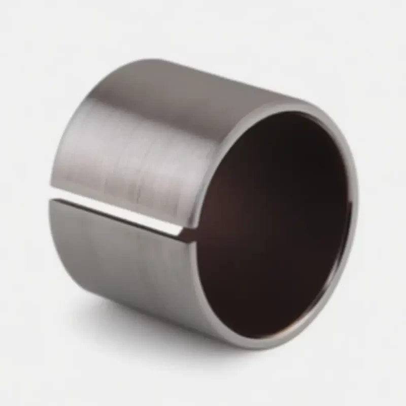 DU/SF-1S Stainless Steel-Backed Self-Lubricating Bushing (Black PTFE)