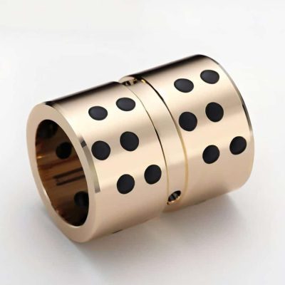 CuZn25Al6Fe3Mn3 Soild Lubricating Bushing Dry Bushing, Lubrication-Free Bushing, Graphite Bushing, Metal-Polymer Composite Bushing, Bronze Graphite Bushing, Oil-Free Bushing, Dry-Run Bushing, 自己潤滑ブッシュ