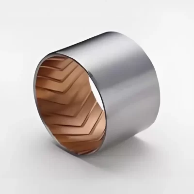 Steel+CuSn6.5P0.1 Bimetal Bushing Two-Metal Bushing, Steel-Backed Bronze Bushing, Sintered Bimetal Bushing, Cast Bimetal Bushing