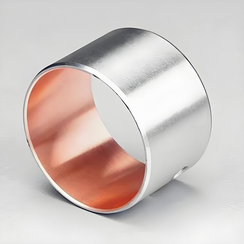 Steel+CuSn10Bi3 Steel+CuSn10Bi3 Bimetal Bushing Two-Metal Bushing, Steel-Backed Bronze Bushing, Sintered Bimetal Bushing, Cast Bimetal Bushing
