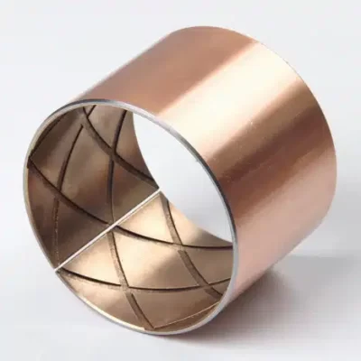 Oil Groove Rolled Bronze Bushing, Perforated Wrapped Bronze Bushing, Grease-Reservoir Rolled Bronze Bushing, Bi-Metal Rolled Bushing, ロールドブロンズブッシュ