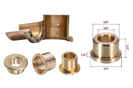 Sintered Bronze Flanged Bushings Sintered Bronze Flanged Bushings