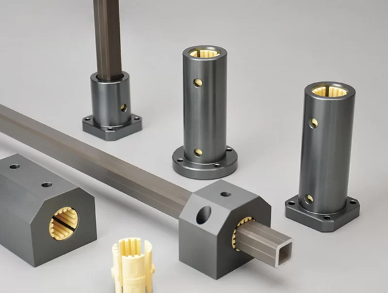 BINQ Square Shaft Linear Guide System - MYWAY Bushing