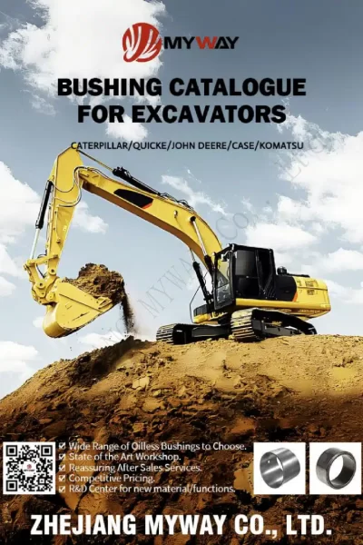 BUSHING CATALOGUE FOR EXCAVATORS