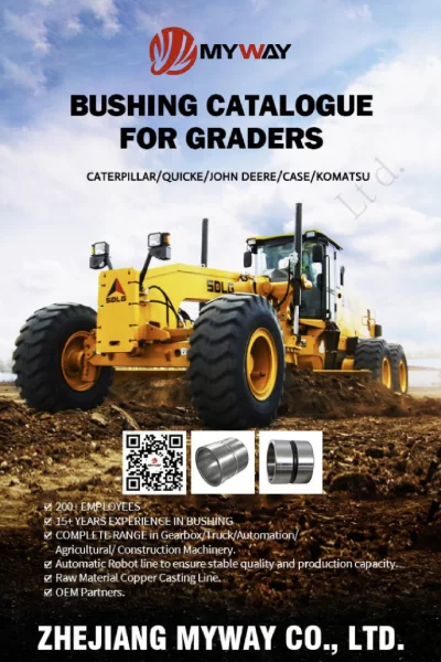 BUSHING CATALOGUE FOR GRADERS