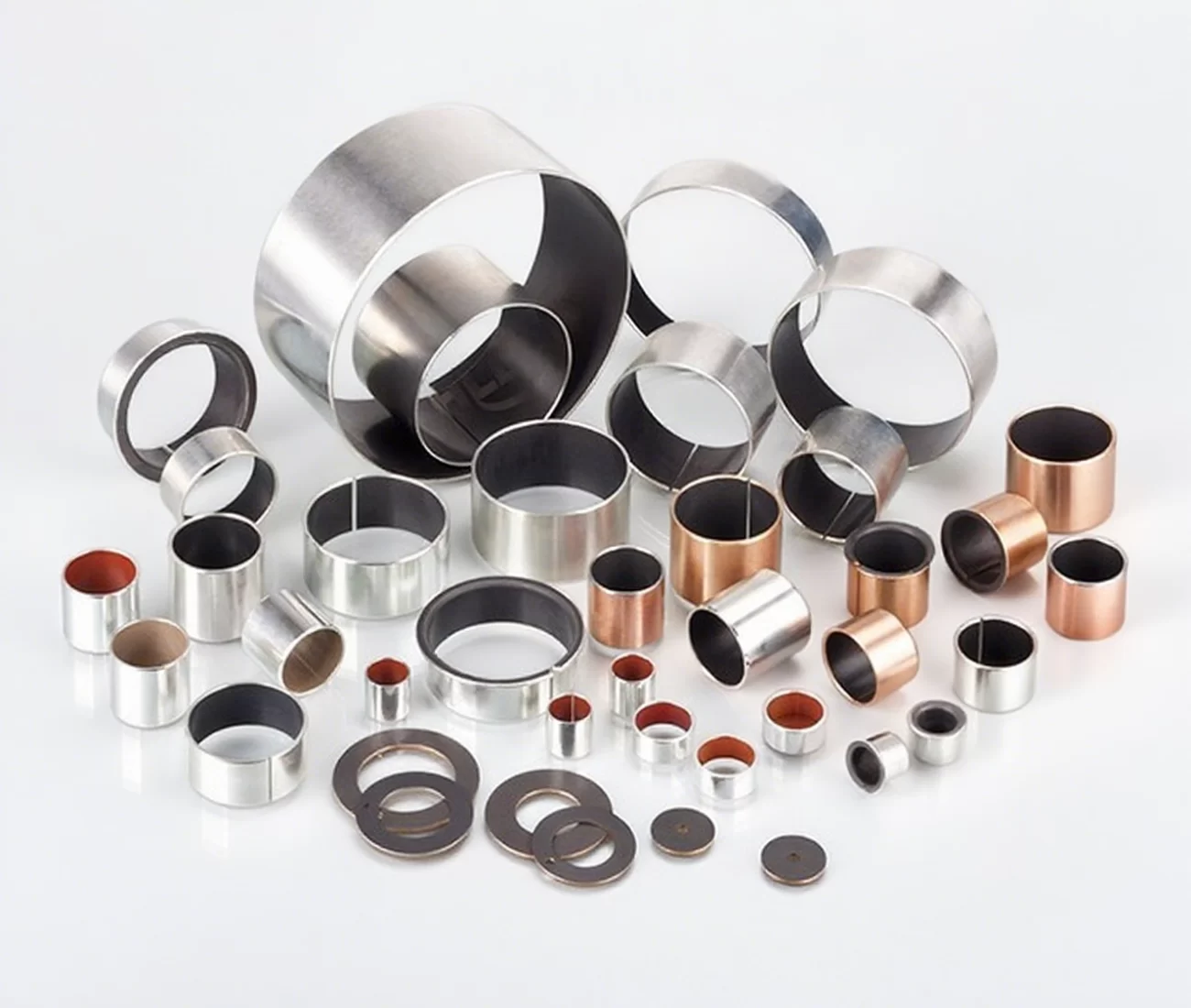 SF-1 bushing (models PAP P10, DDK05, TFZ, etc.), high-performance polymer bushing widely used in mechanical and automation equipment