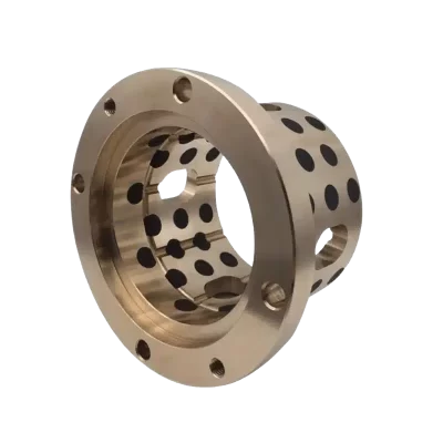 Special Shape Bronze Flange Bearing Bushing