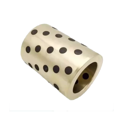 Inlaid Graphite Bronze Bearing Bushing